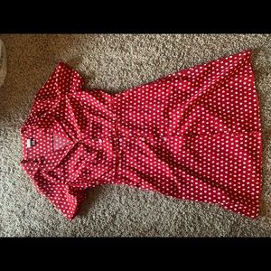 Retro polka dot dress